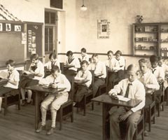 Classroom photo taken in the late 1920’s